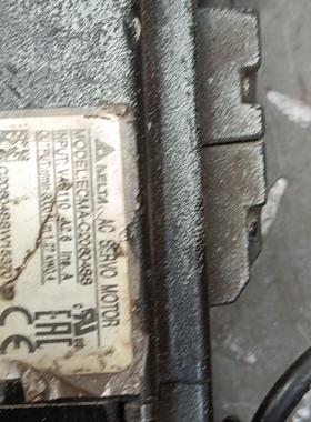 【议价】台达伺服电机ECMAC20604SS400w拆机1个