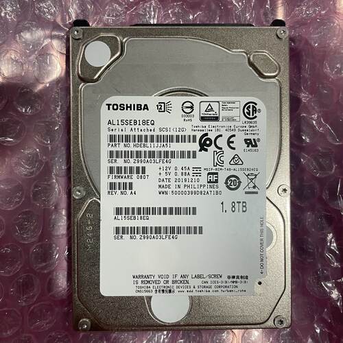 TOSHIBA AL15SEB18EQ 12G SAS1.8-议价