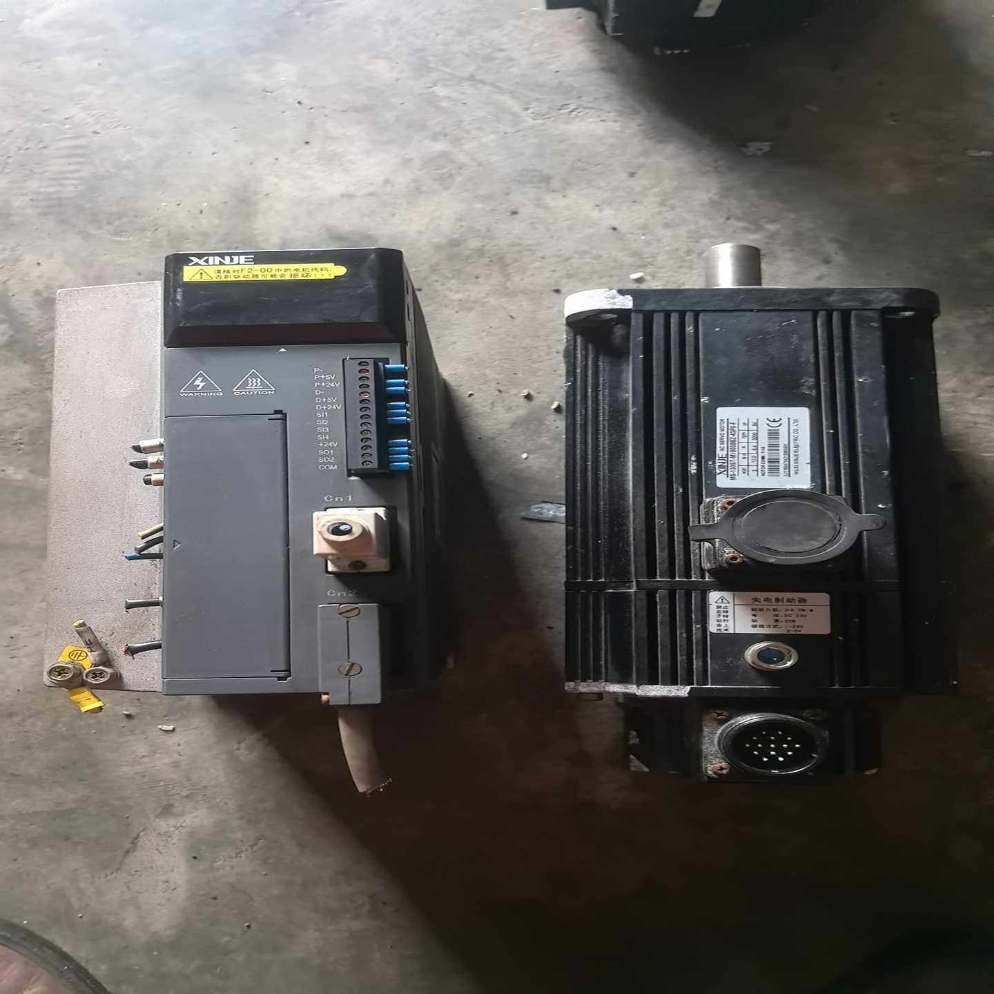 咨询-信捷伺服电机驱动器DS-43P0-AS-F，配套电机MS-