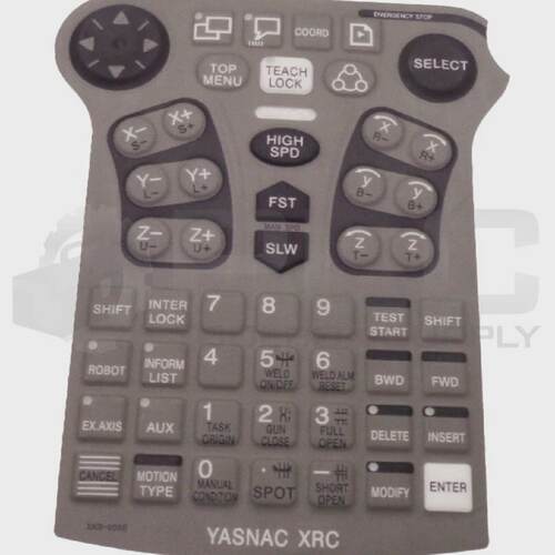 NEW YASKAWA XRC XKS005E TEACH PENDANT KEYPAD MEMBRANE YASNAC