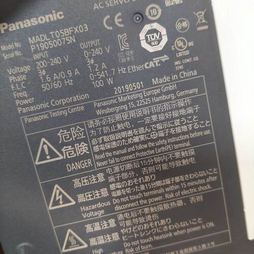 议价A6 100W Bus Servo Motor Is In Good Condition Beautiful F