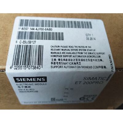 议价6ES71444JF000AB0西门子IP 6ES7 144-4JF00-0AB0/O模拟量电子