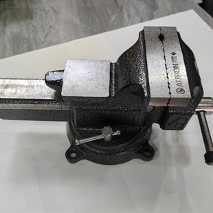 全钢台钳工作台精密多功能砧台平口钳夹具 奥邦工业重型台虎钳美式