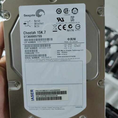 【询价】希捷600G 15K