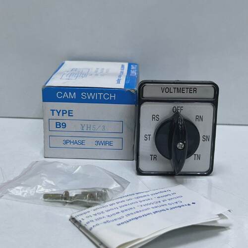 CamSwitch B9 YH53 Voltage Panel Voltmeter Selector Switch Wi