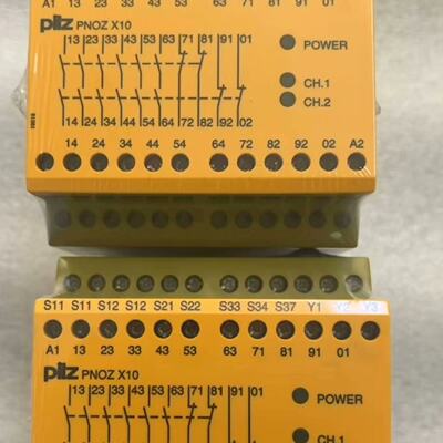 全新未拆封皮尔兹安全继电器PNOZX10订货号77470议价及维修！