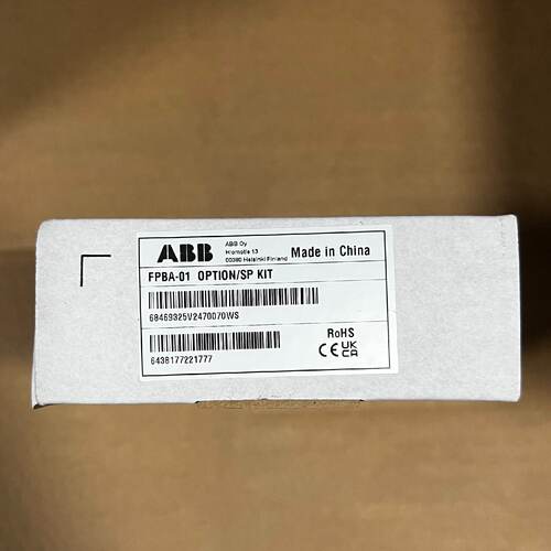 FPBA01全新ABB通讯模块老款库存货链接实图标价-议价