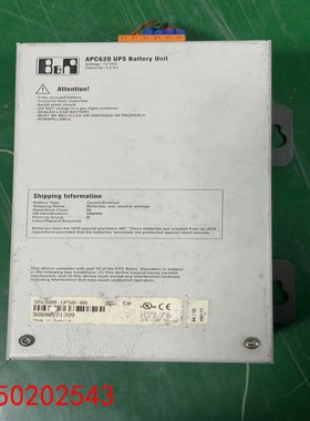 【请询价】贝加莱APC620 UPS电池单元型号5AC600UPS