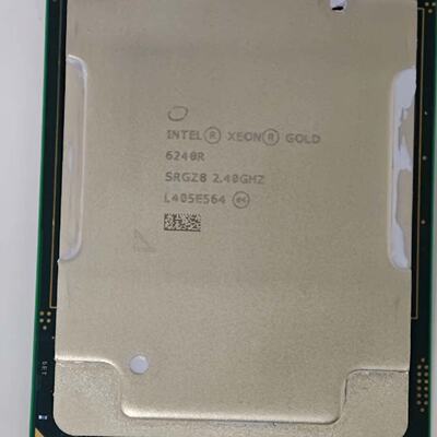 英特尔金牌6240R处理器，几乎全新，。成色如图，数议价