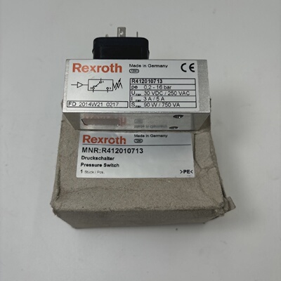 REXROTH MNR R412010713 PRESSURE SWITCH NEW WITH BOX