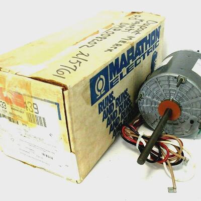 NEW MARATHON 48A11T439 MOTOR .5HP 208230V RPM 1075 YWB48A11T