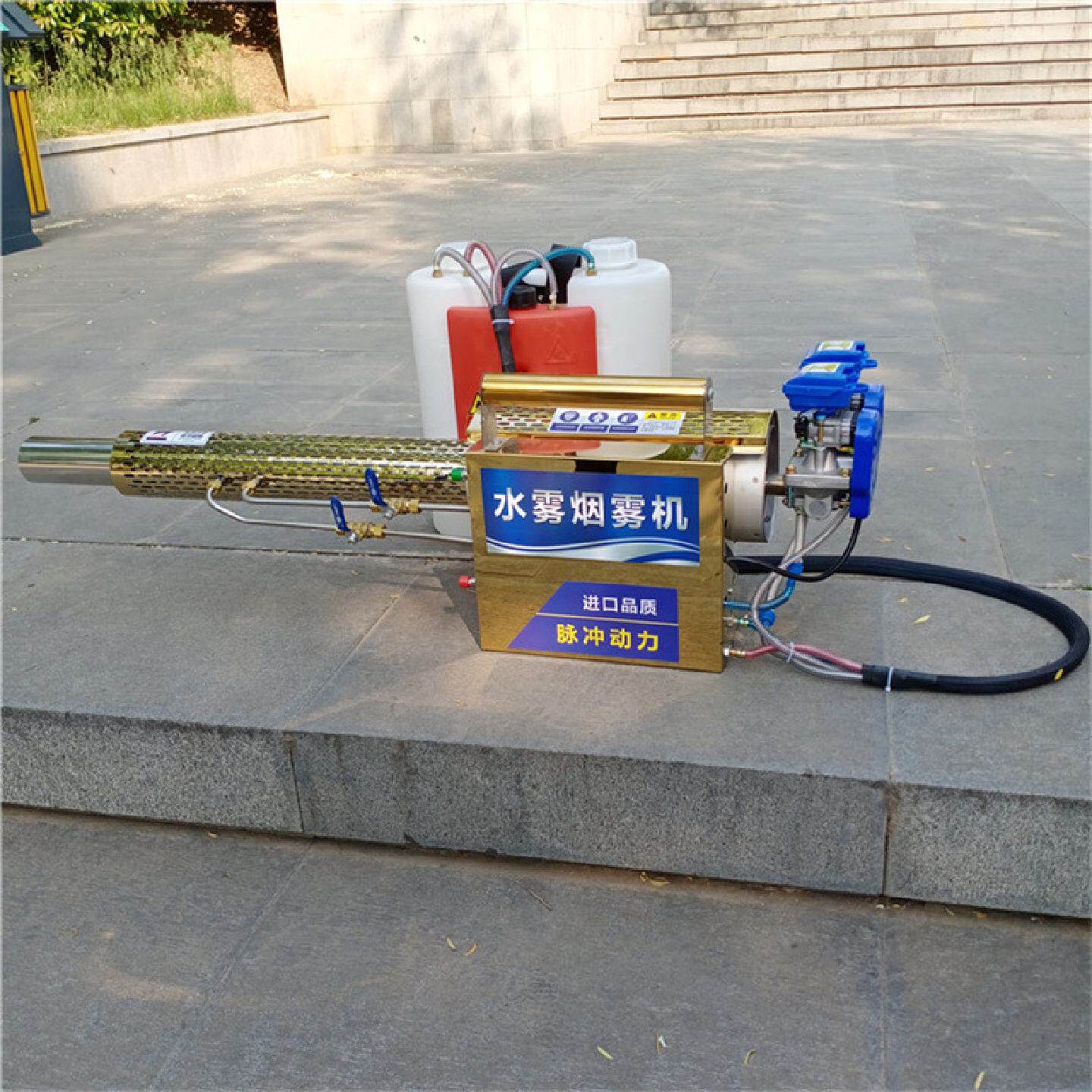 脉冲烟雾机一键启动弥雾机生产厂家果蔬大棚杀虫喷药机