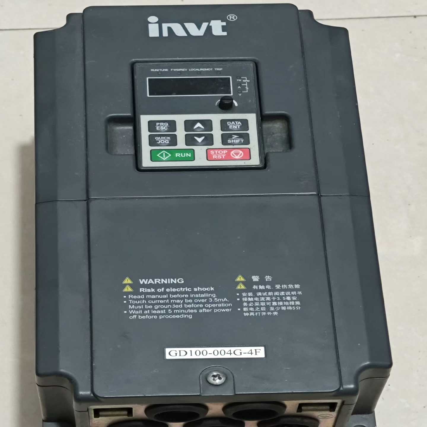 英威腾变频器GD100-004G-44KW380询价