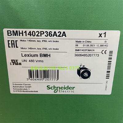 议价施耐德伺服马达电机BMH1402P21A2A    3600W   全新原装正品