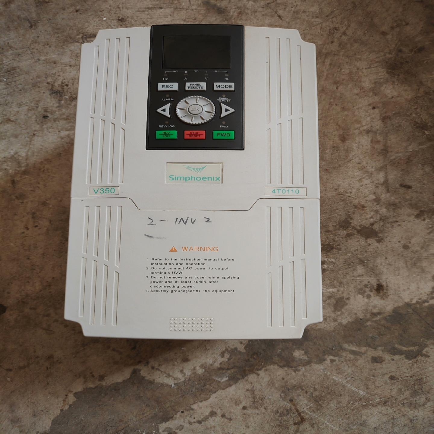 四方变频器V350-4T0110  11KW、380V  二（佳毅工控）