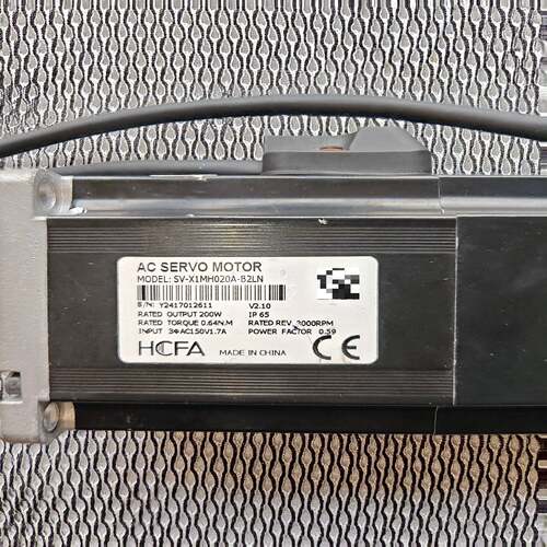 咨询-禾川伺服电机，SV-X1MH020A-B2LN，200W，0