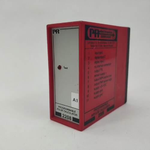Pr Electronics 2208 Cc2d Programmable Pulse Calculator