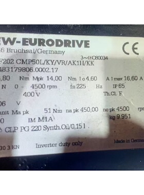 议价Sew伺服减速电机BSKF202 CMP50L/KY/VR/AK1H/KK全新正品保证