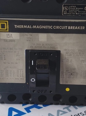 Disjoncteur ThermiqueMagntique 3 Ples 15 A DOccasion SQUARE
