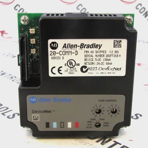 AllenBradley 20COMMD PowerFlex DeviceNet Communication Adapt