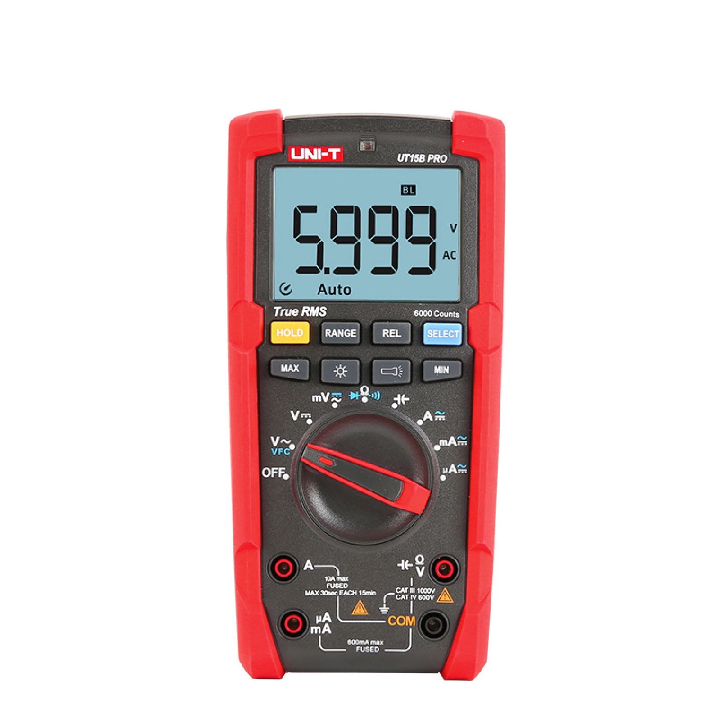 优利德UT15BUT17BPRO真有效值数字万用表数显多用表VFC电阻电容