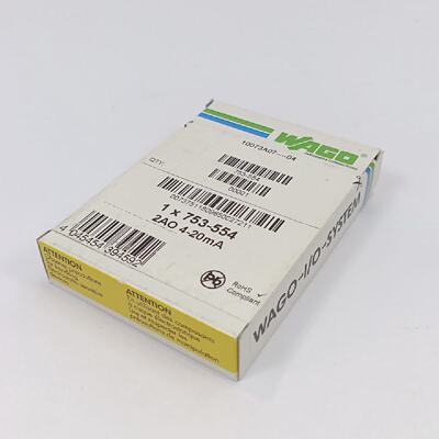 Wago 753554 2Channel Analog Output 4..20 mA