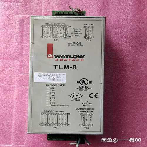 WATLOW瓦特隆温度控制器功率控制器TLM-8拆询价