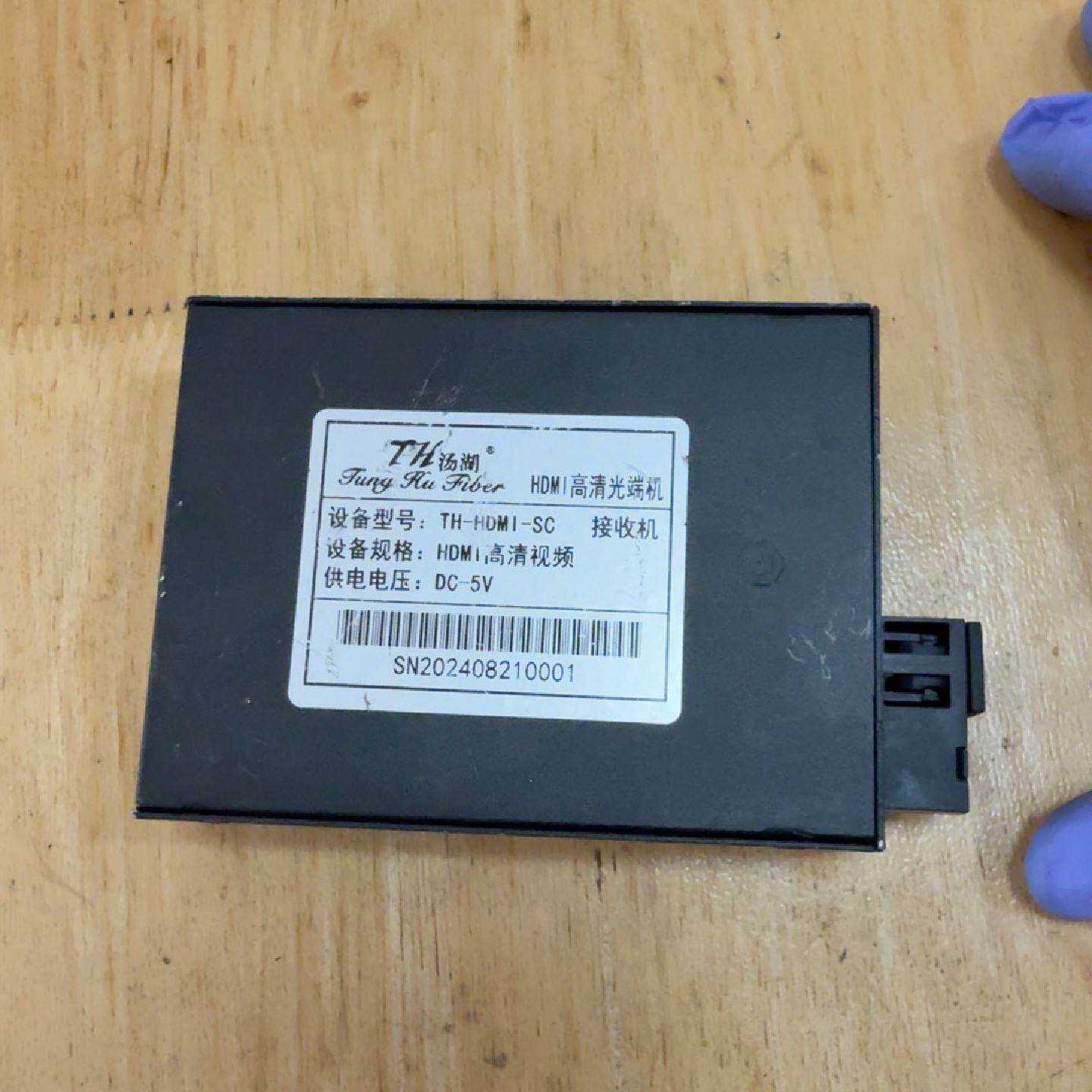 汤湖单纤单模光端机 TH-HDM1-SC HDMI 功能包好--议价商品
