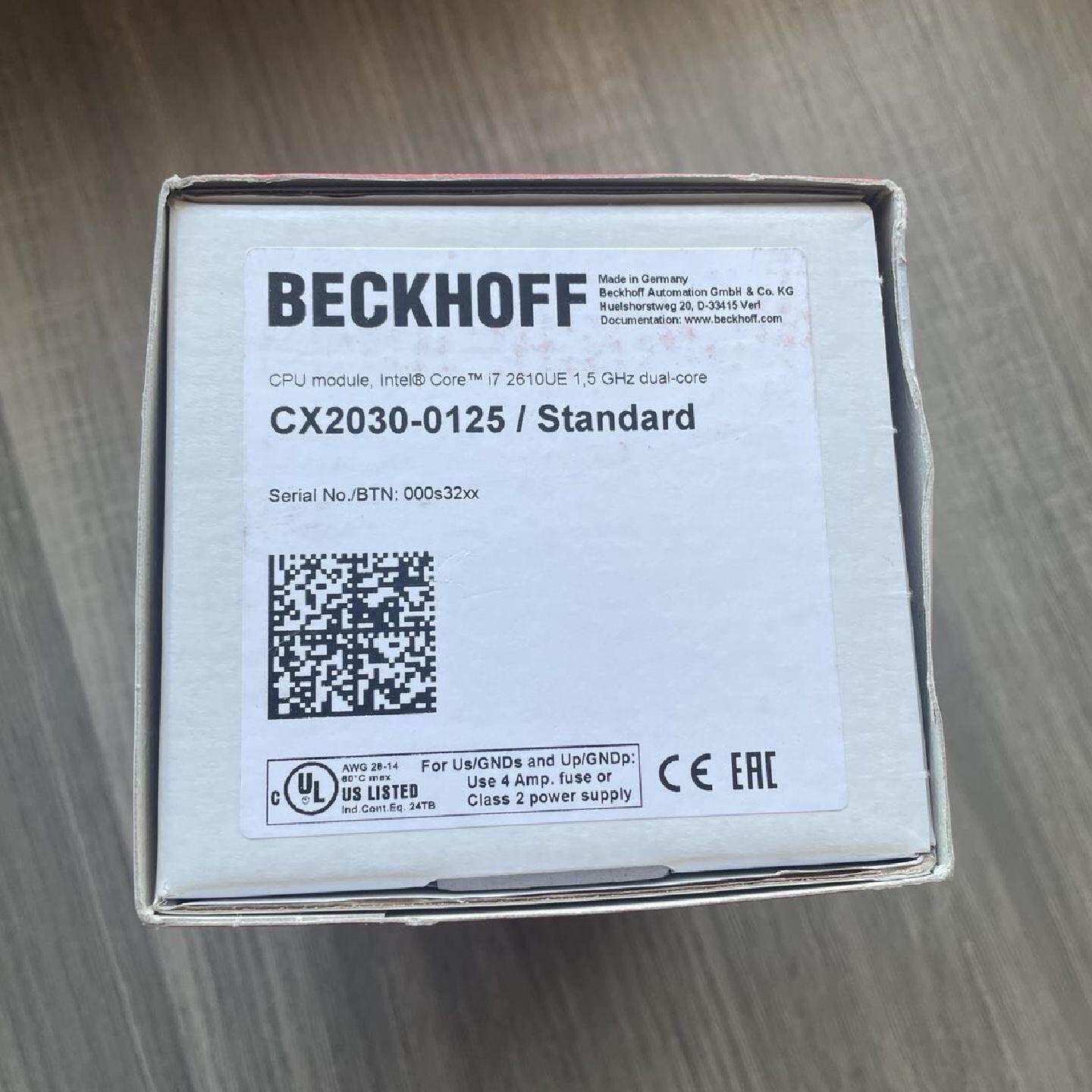 【询价】德国beckhoff倍福CX2030-0125模块CX21适用