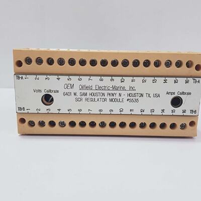 OILFIELD ELECTRICMARINE 5535 Scr Regulador Mdulo