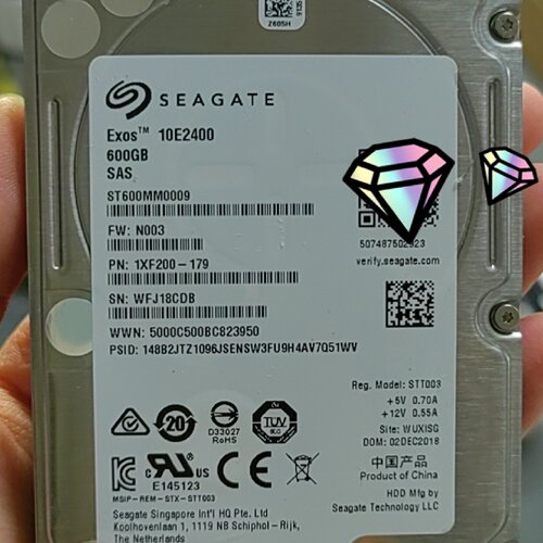 【询价】希捷600G 12gb 2.5