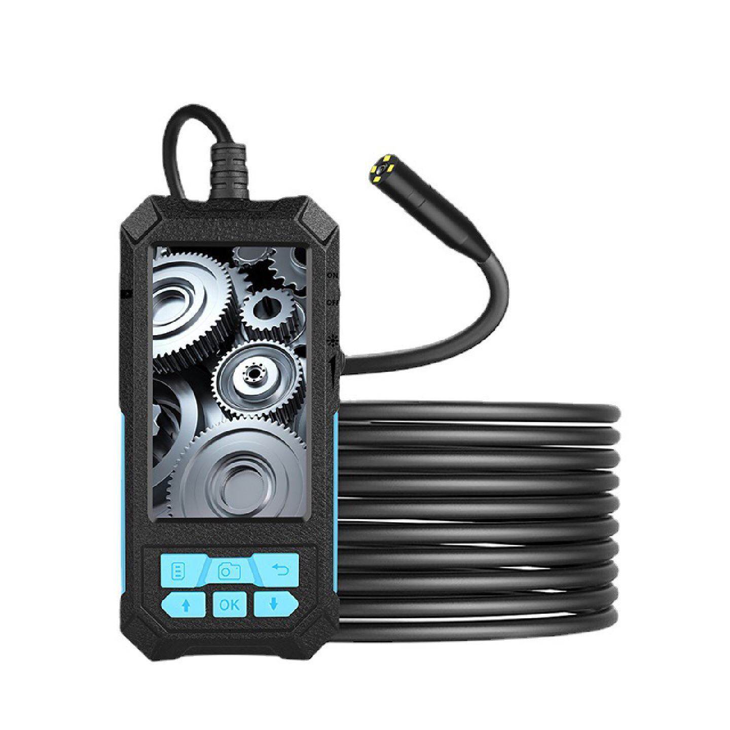 500万高清一体化工业内窥镜变焦镜头下水道水下检测仪窥视镜