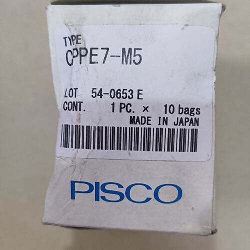 议价全新PISCO连接接头CPPE7M5数量10只单价可维修