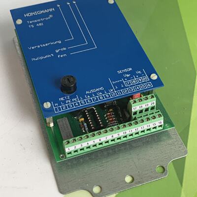 HONINGMANN TENSIOTRON TS 481 scheda  amplificatore di misura