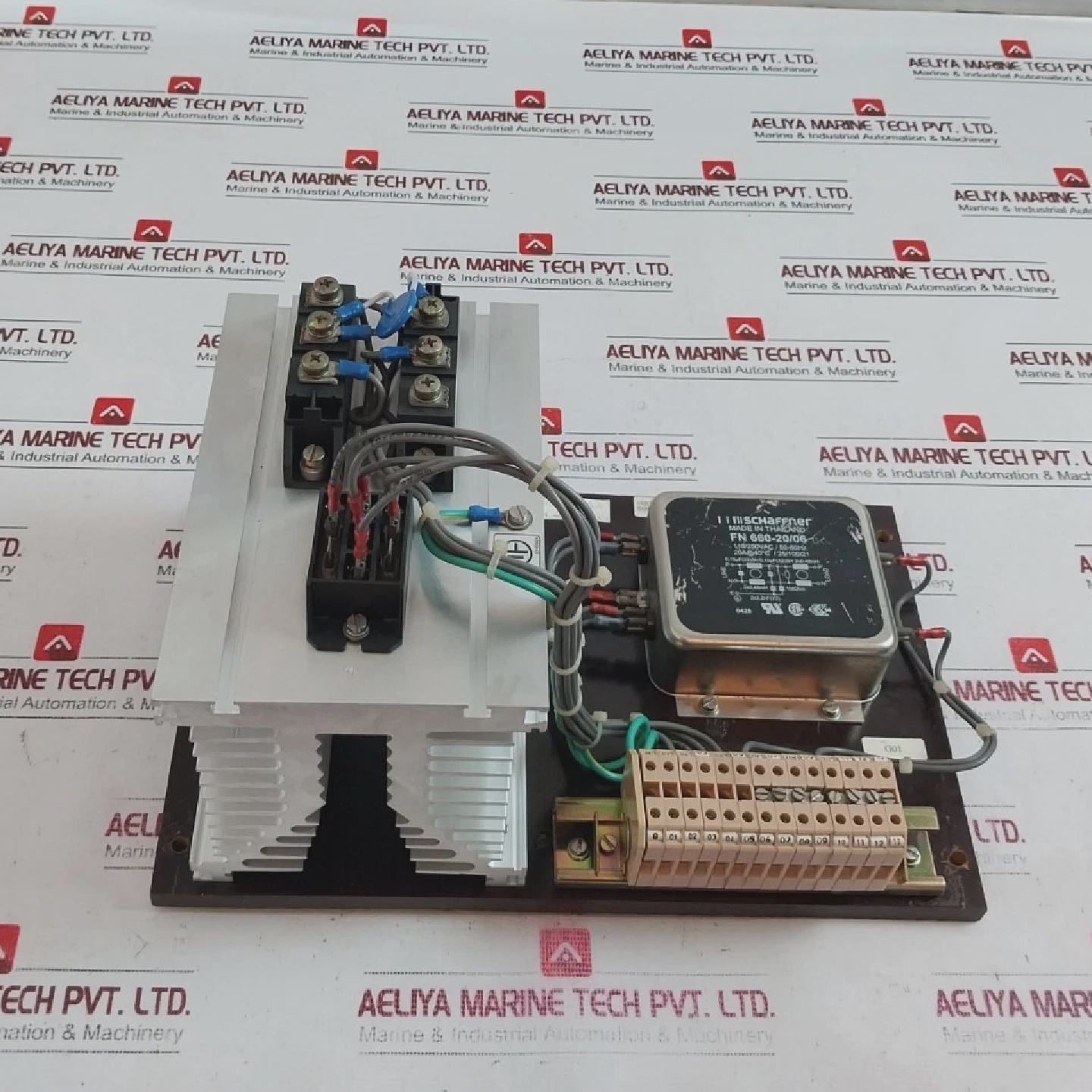 Filtre De Ligne Schaffner FN 6602006 110250VAC 5060HZ 69203P - 实物图