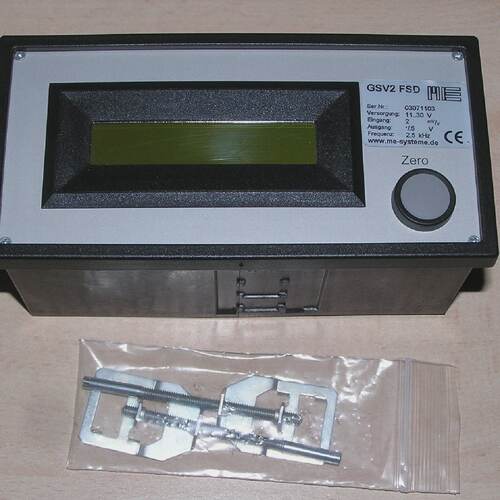 Unused  MEMesysteme GSV2FSD Measuring amplifier GSV2 FSD wo