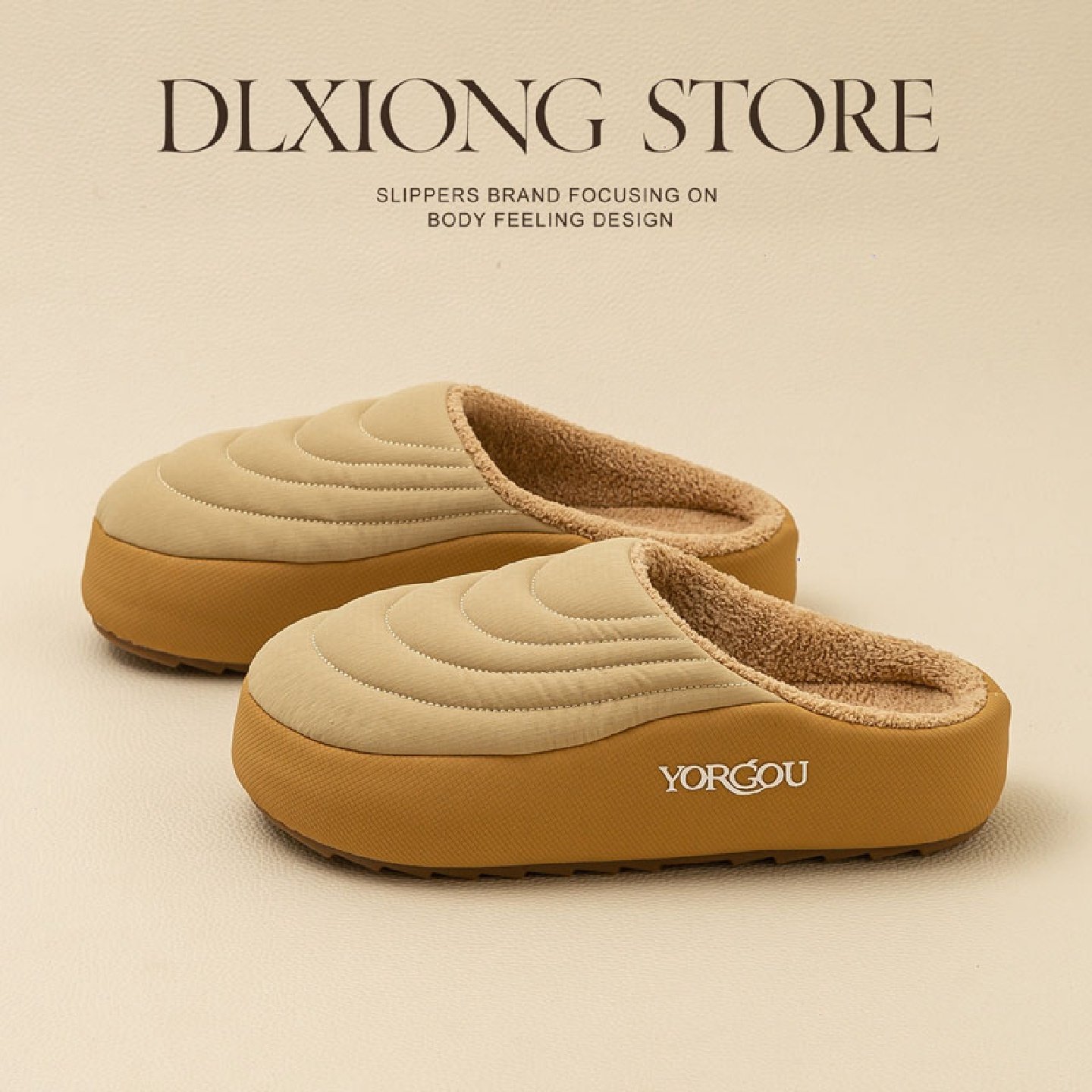 意大利棉拖鞋秋冬季女士2025新款室内家居防滑厚底加绒保暖高端男