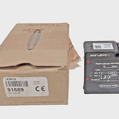 *New in Box* BANNER LE250UQ laser displacement sensor