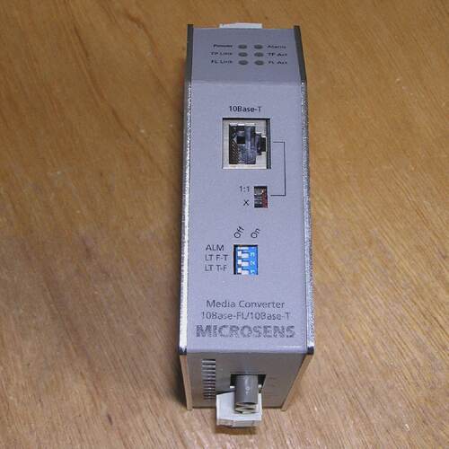 Microsens MS650400 Media Converter 10BaseFLTP multimode 850n