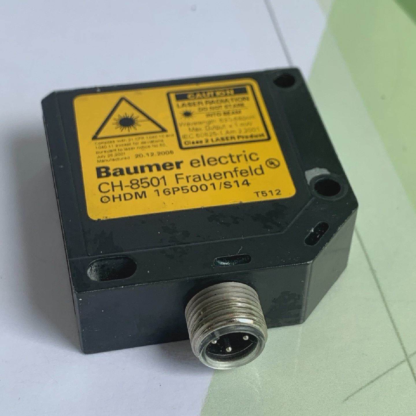 BAUMER CH8501 sensore fotoelettrico - 实物图