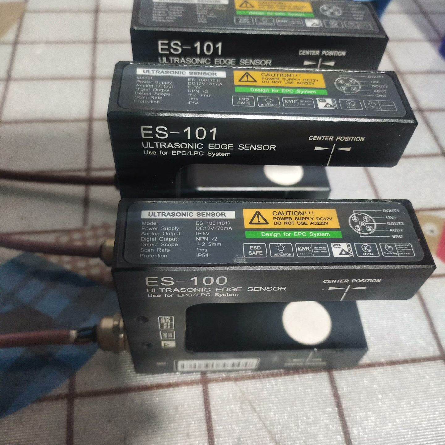 询拆机机进口普力源U型超声波纠边器传感器新能源设备分条机专