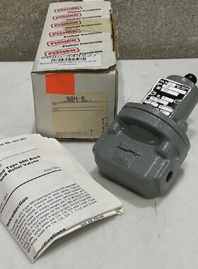 FISHER 98H6 FUEL OIL PRESSURE REGULATOR TYPE 98 H6 250 PSI 3