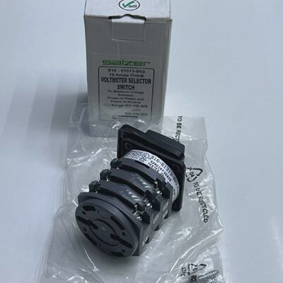 Salzer S1661313B03 16 Verstrker Fhab Voltmeter Wahlschalter