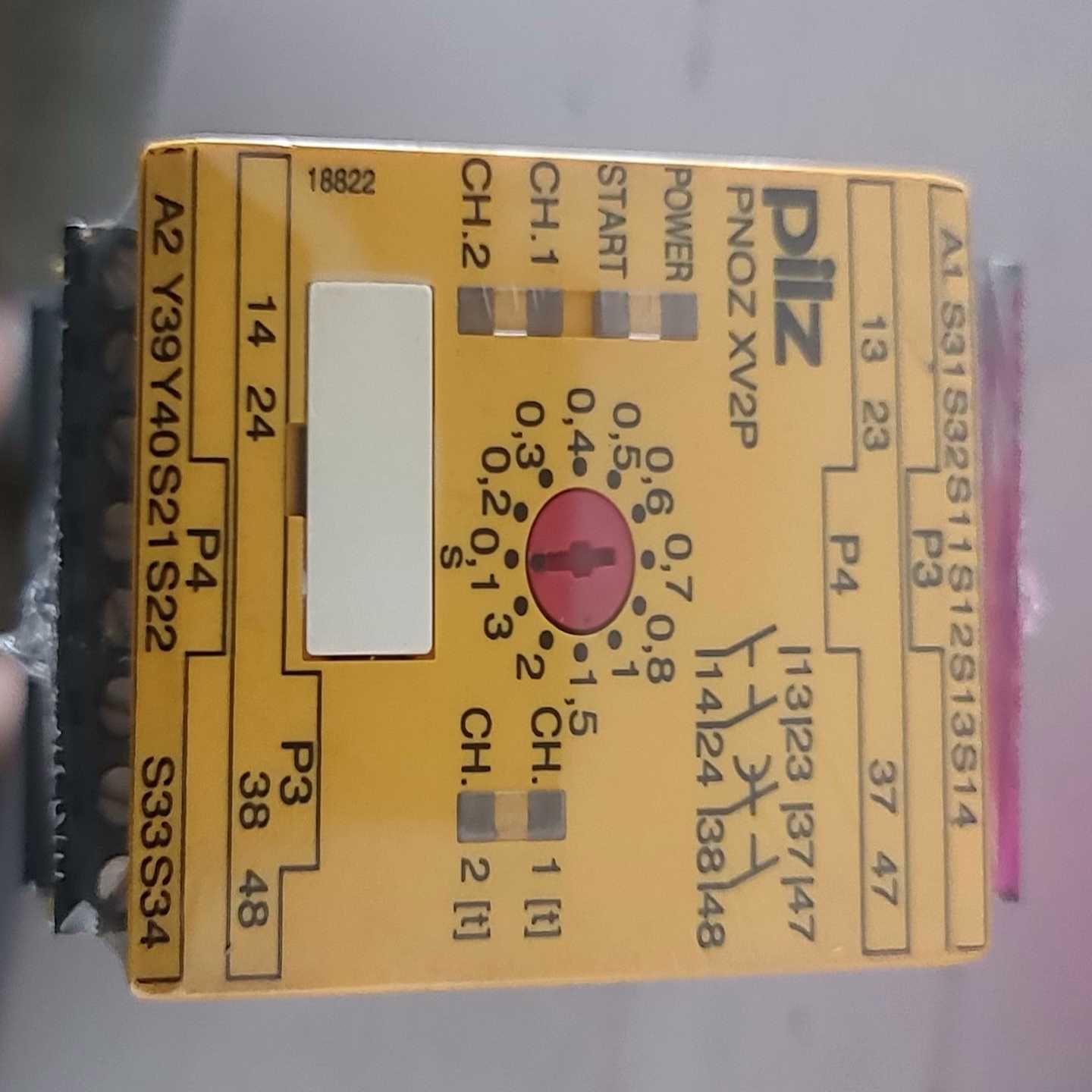 777502XV2P皮尔兹安全继电器pilz未拆封的
