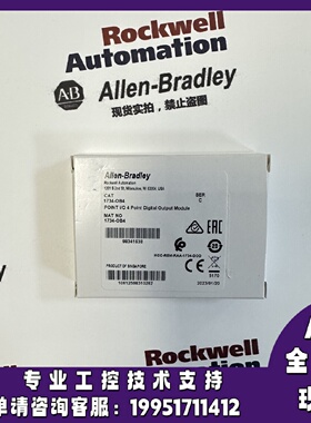 议价AB 1734-OB4 罗克韦尔 POINT I/O 24V直流4通道数字输出模块