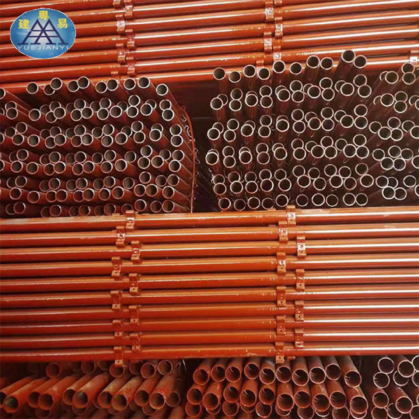 现货供应生产可调节建筑高层快拆脚手架套扣式脚手架轮扣盘扣