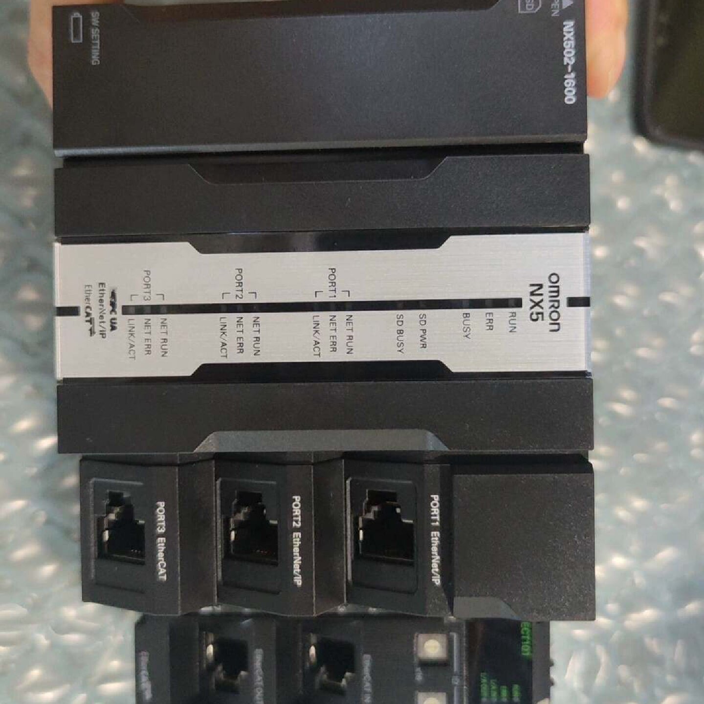 欧姆龙NX5021600PLC主机原装拆机支持Eth,议价商品