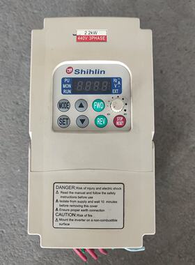 拍前询价：士林变频器SS0432.2KD2.2KW440V