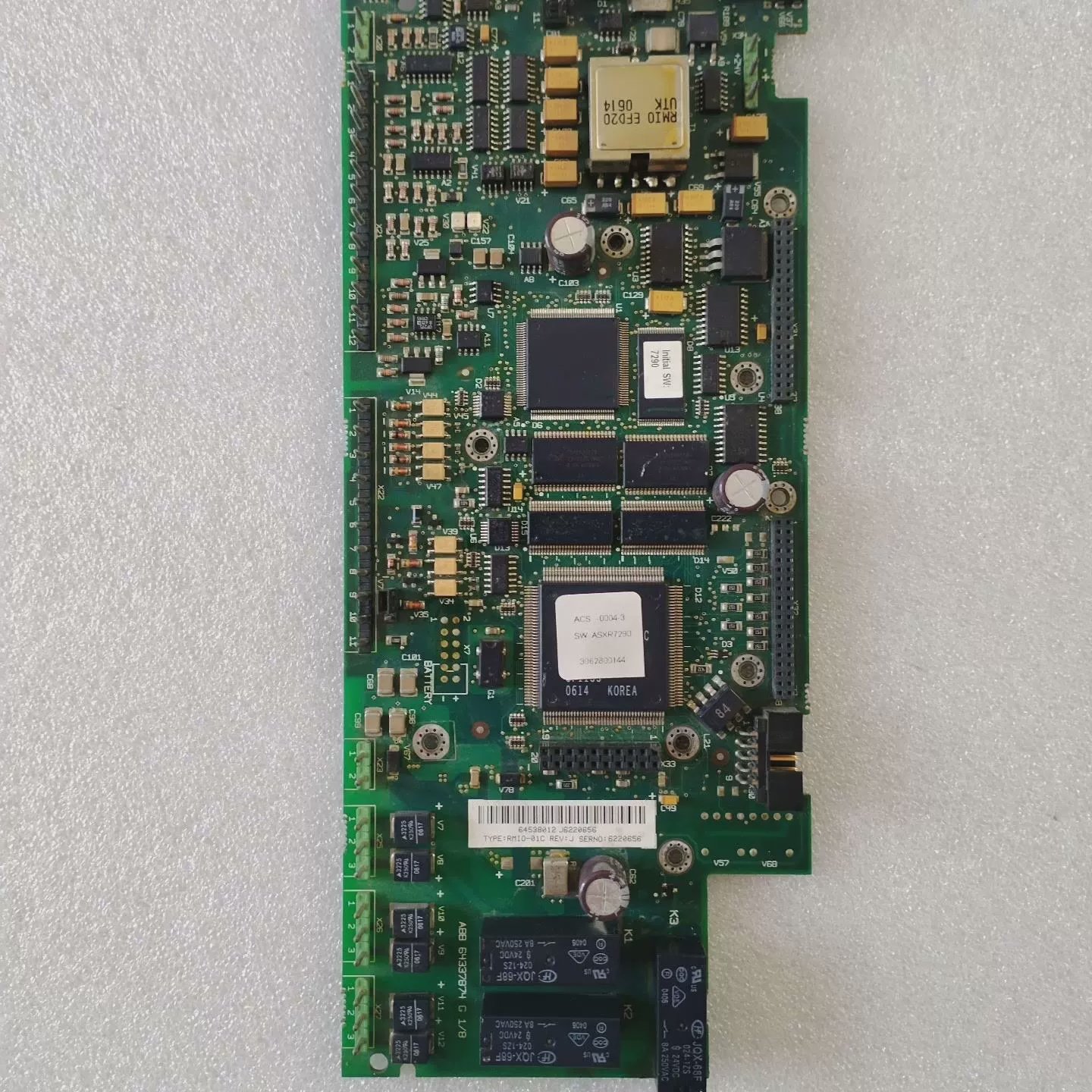 变频器主板RMIO-01C 拆机件 实物图拍摄 成