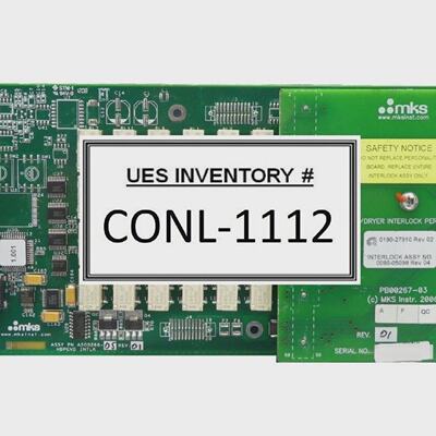 MKS Instruments AS0139701 SysDryer Interlock PCB Card AMAT 0